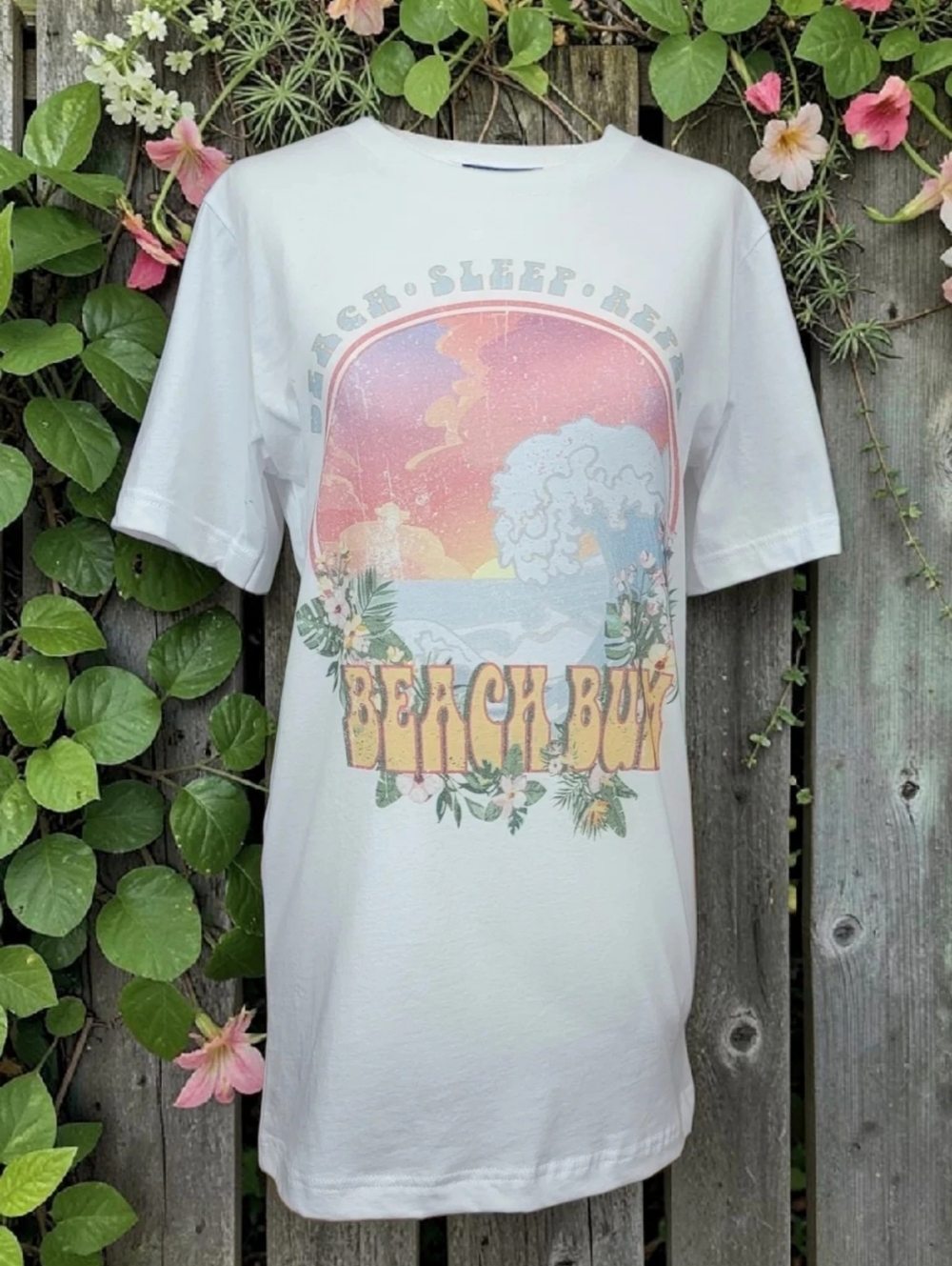 "Beach Bum" - Beach • Sleep • Repeat - Graphic Tee
